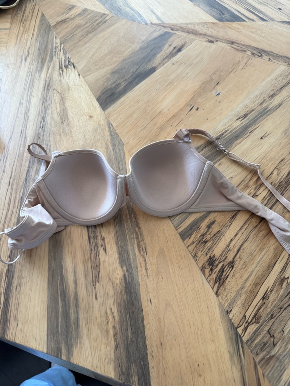 TWO ThirdLove 24/7 T-shirt braS Light Beige & Blush - Picture 10 of 14